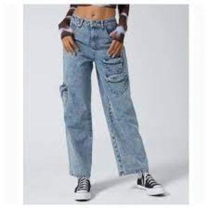 BY.DYLN Carson Jeans in Light Blue/Size S